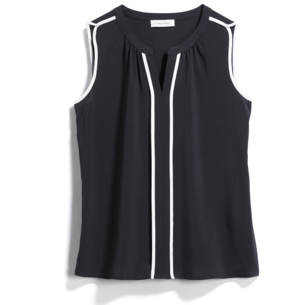 Calvin Klein sleeveless v neck